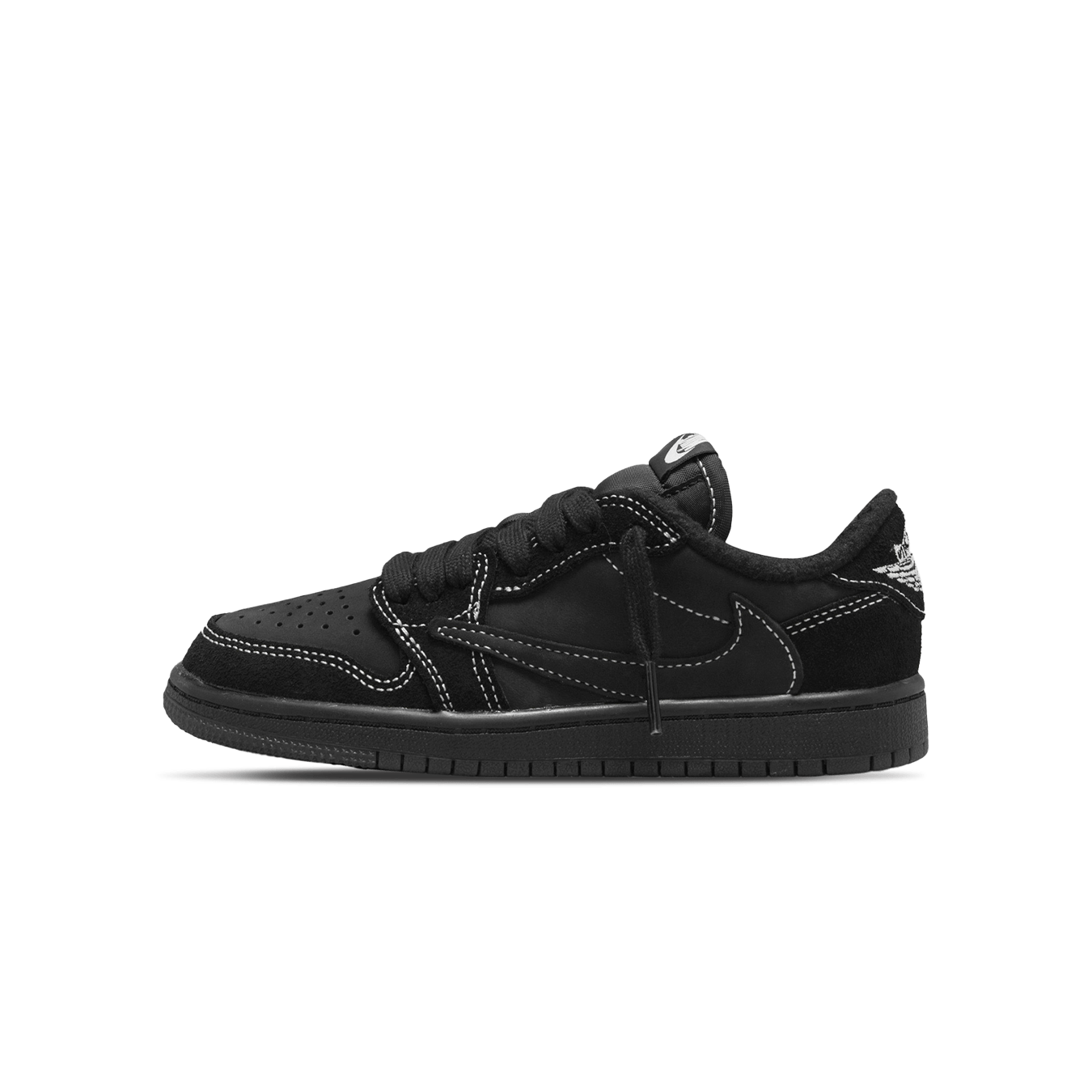 Travis Scott x Air Jordan 1 Low OG SP PS 'Black Phantom' - Kick Game