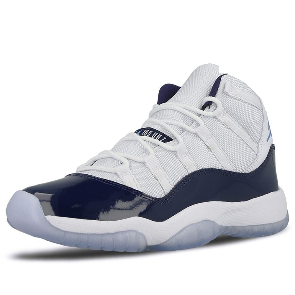 Air Jordan 11 Retro GS White-Midnight Navy  Win like 82 - Kick Game