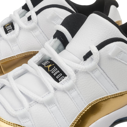 Air Jordan 11 Retro Low White- Metallic Gold - Kick Game