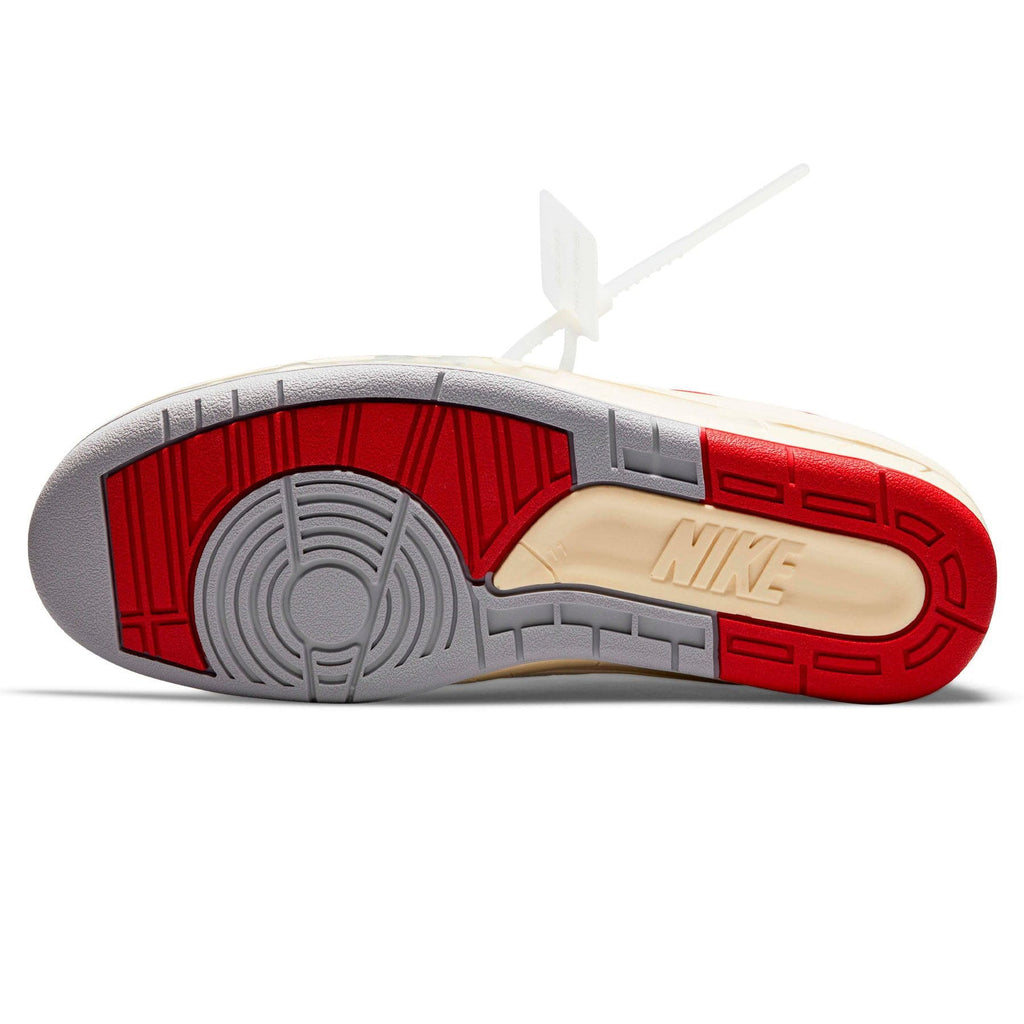 Off-White x Air Jordan 2 Retro Low SP 'White Varsity Red' - Kick Game