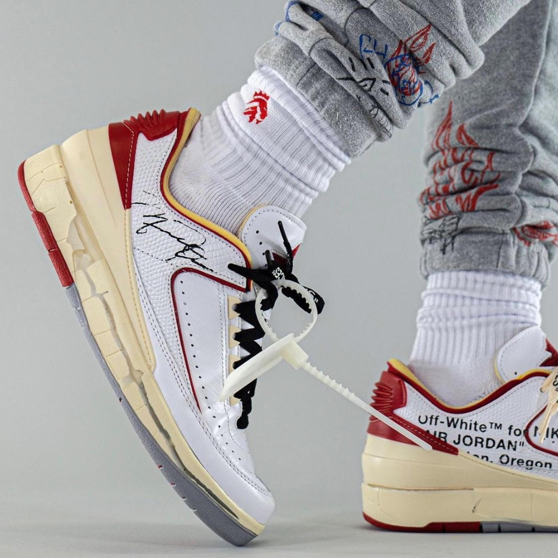 Off - White x Air Jordan 2 Retro Low SP 'Youth Air Jordan Air