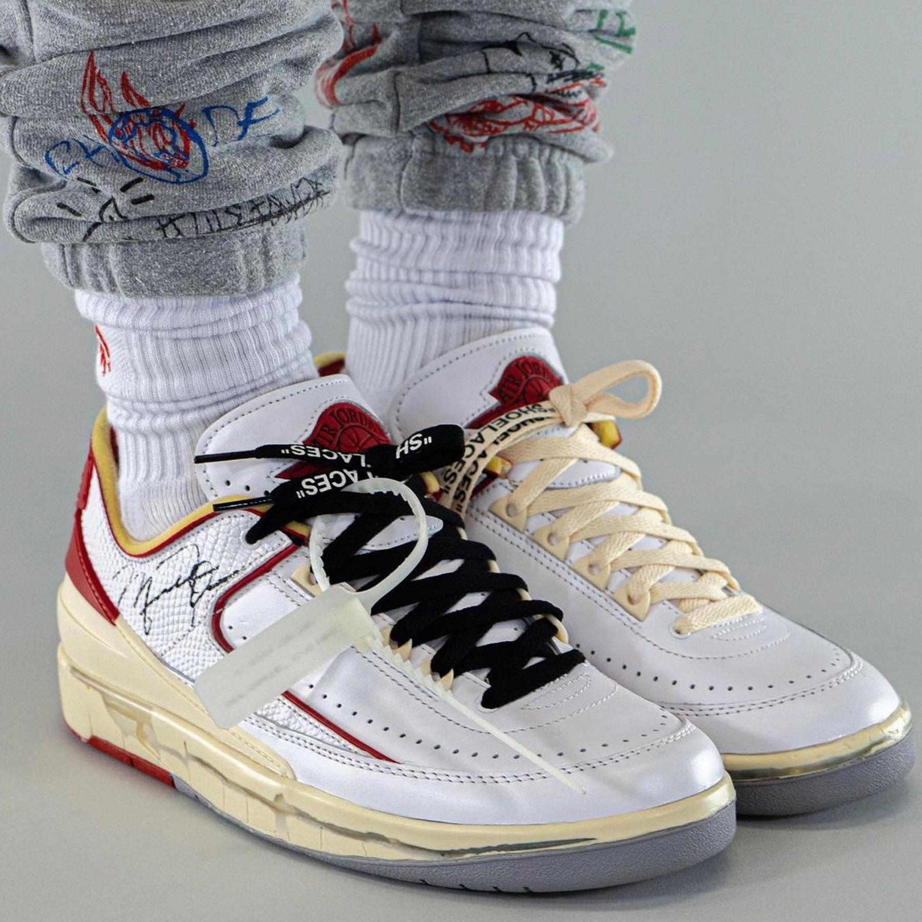 Off - White x Air Jordan 2 Retro Low SP 'Youth Air Jordan Air