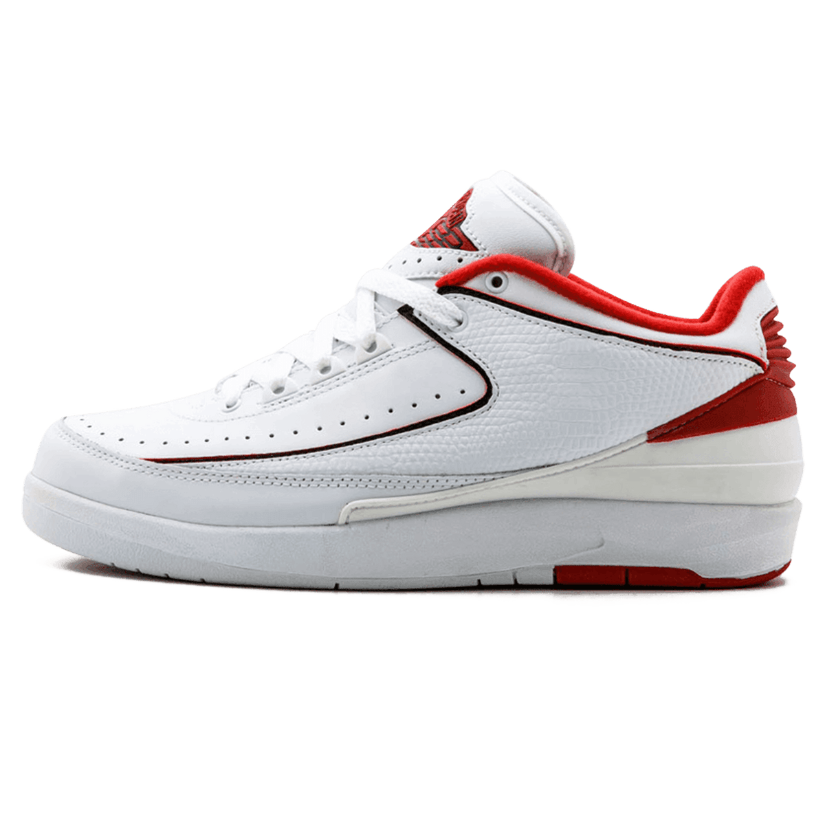 Air Jordan 2 Retro Low 'White Varsity Red' - Kick Game