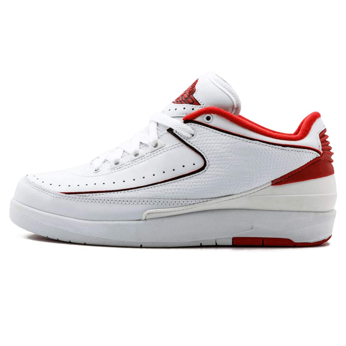 Air Jordan 2 Retro Low 'White Varsity Red' - Kick Game