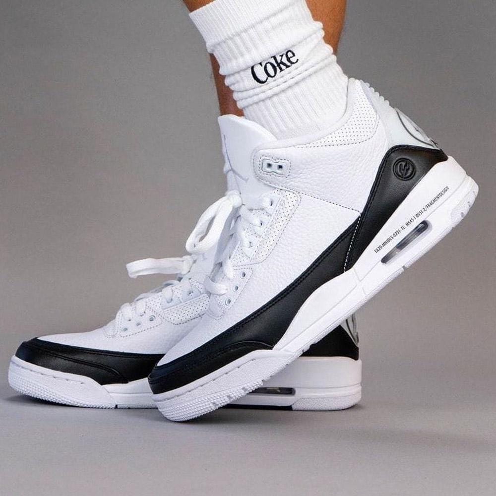 Fragment Design x Air Jordan 3 Retro SP 'White' — Kick Game