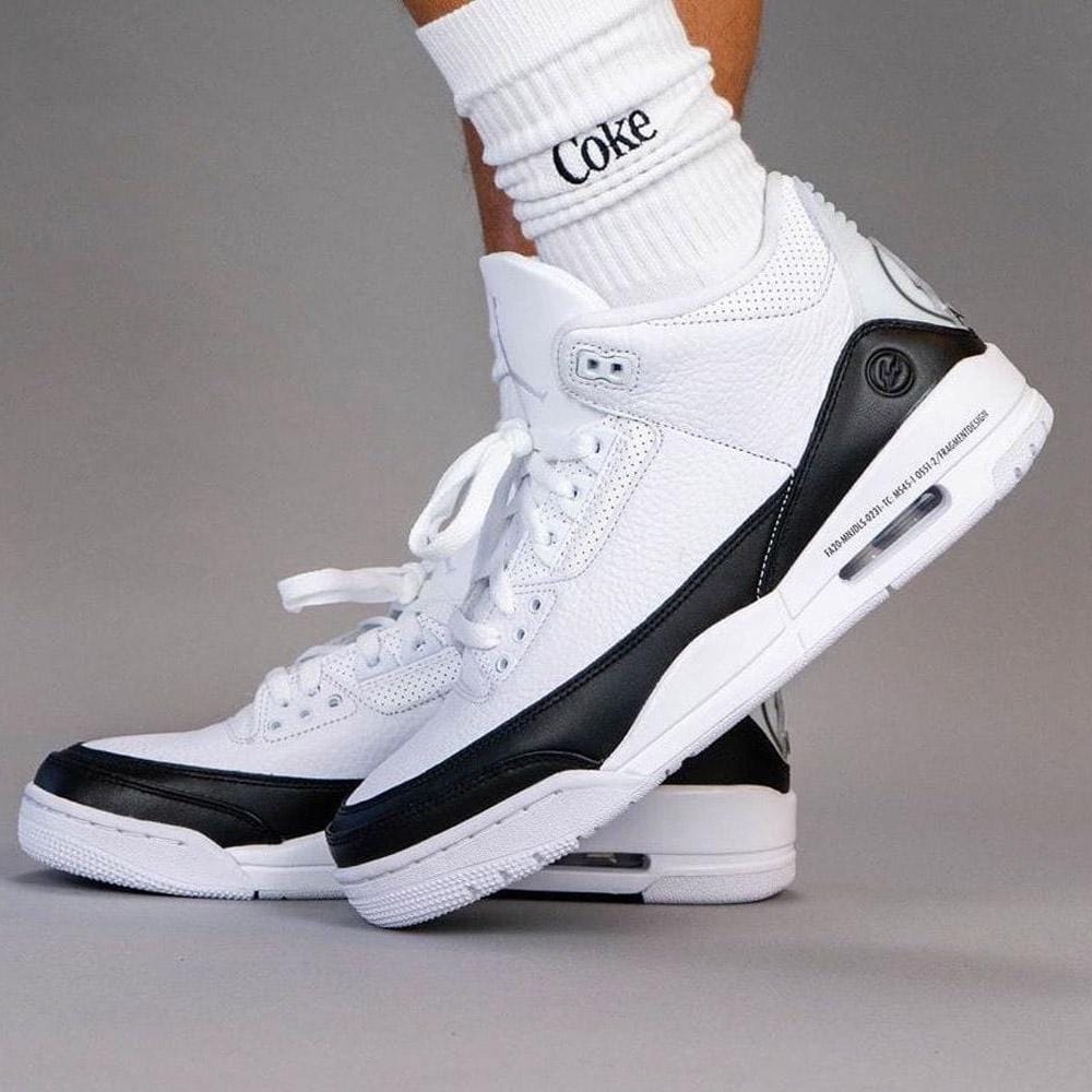 Fragment Design x Air Jordan 3 Retro SP 'White' - Kick Game