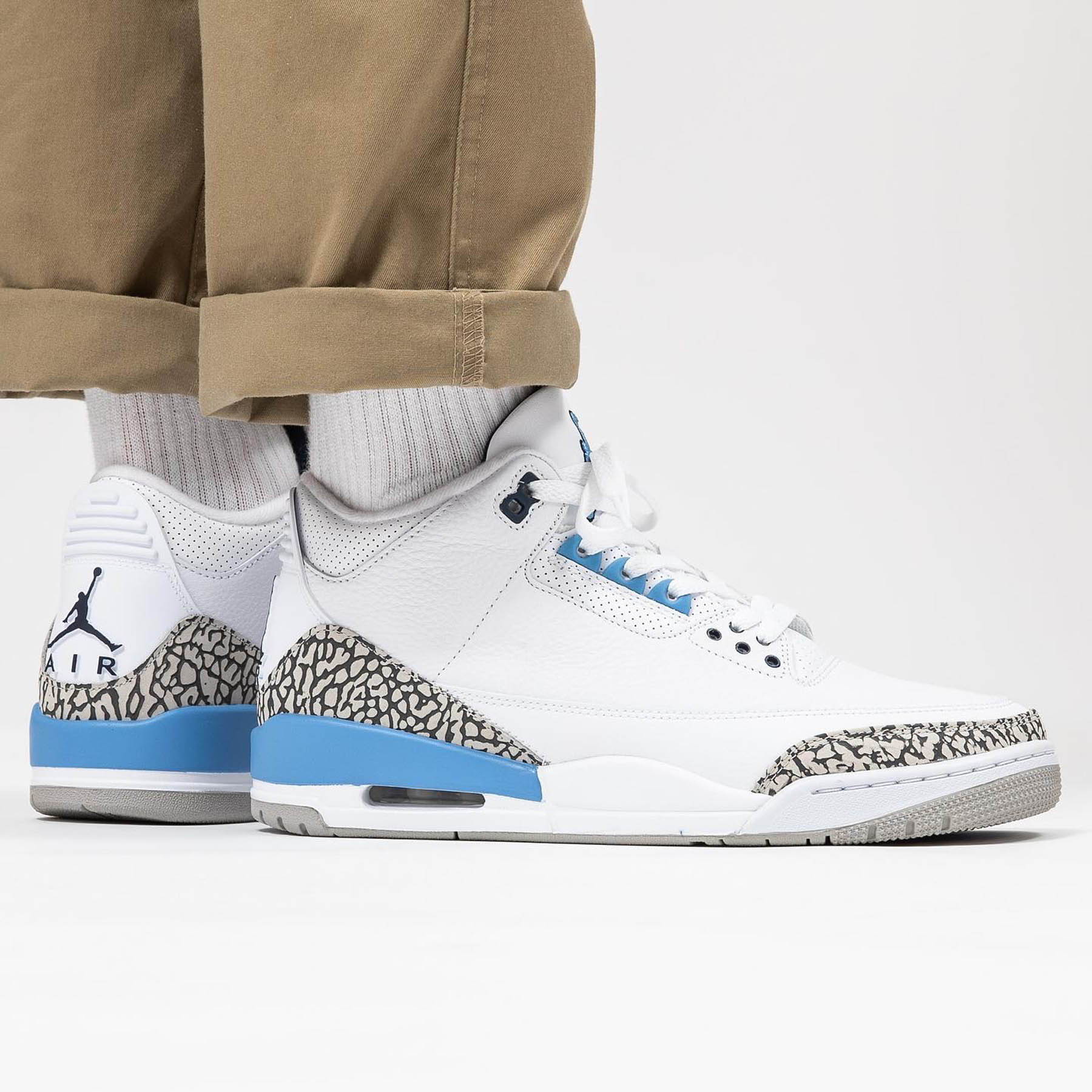 Air Jordan 3 Retro UNC Kick Game