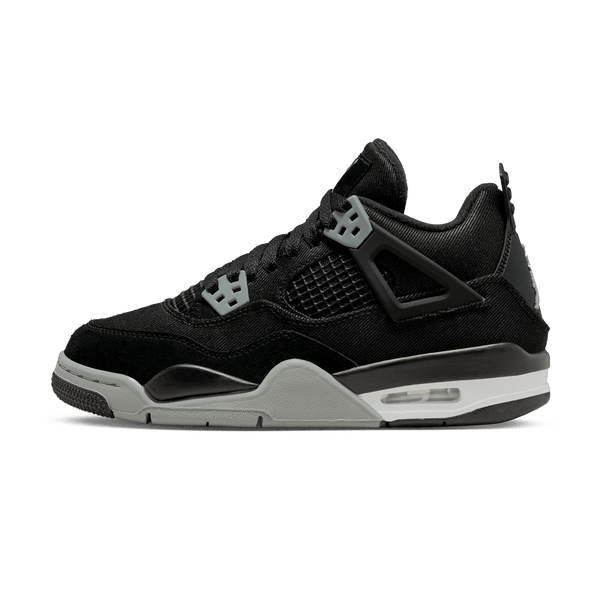 levis air jordan 4 sneaker release date locations Retro SE GS 'Black Canvas' - JuzsportsShops