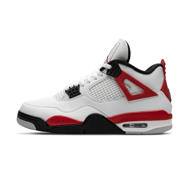 Jordan 4 deals red white black