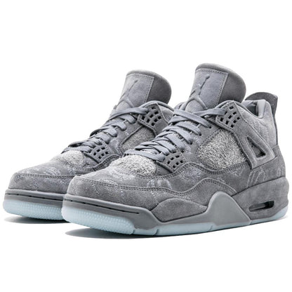 Nike x KAWS Air Jordan 4 Retro 'Cool Grey & White' - Kick Game