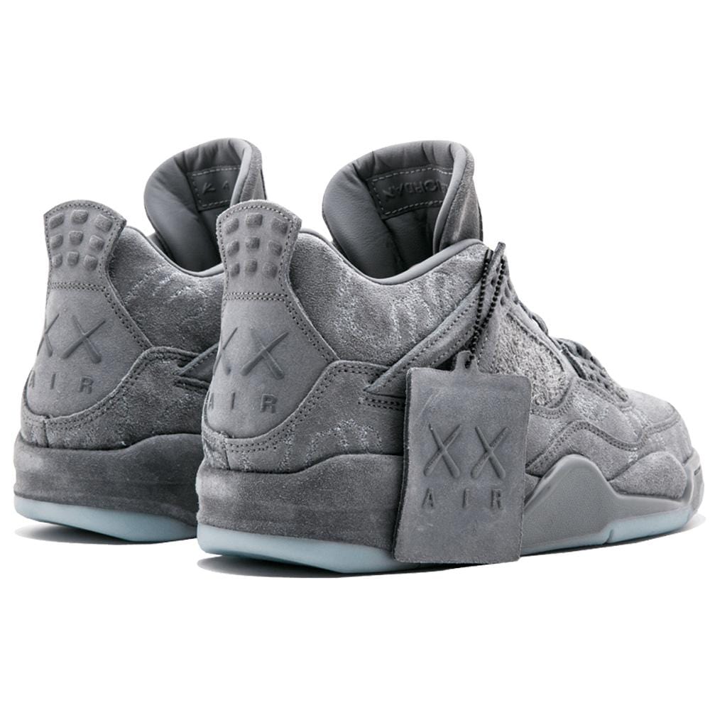 Nike x KAWS Air Jordan 4 Retro 'Cool Grey & White' - Kick Game