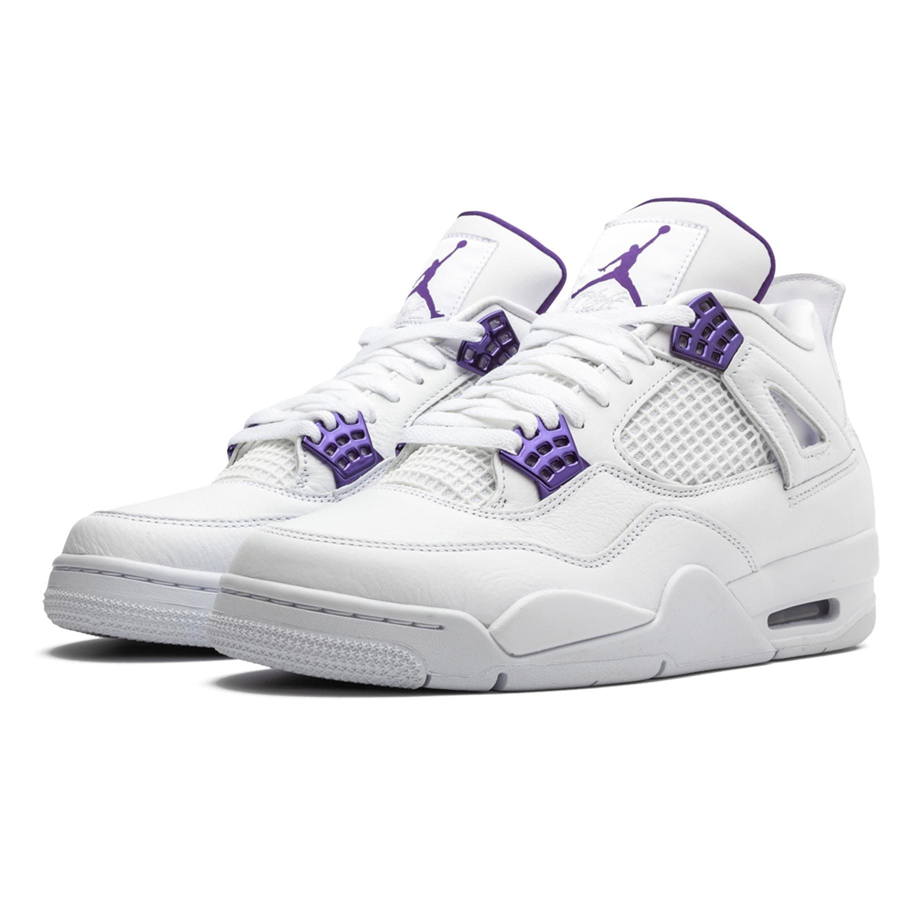 Air Jordan 4 Retro 'Purple Metallic' - Kick Game