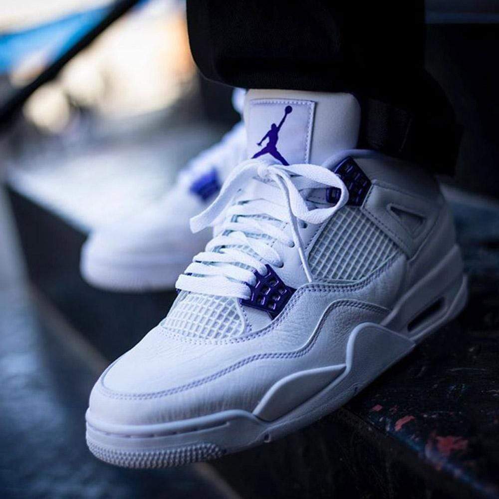 Air Jordan 4 Retro 'Purple Metallic' - Kick Game