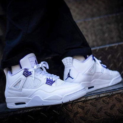 Air Jordan 4 Retro 'Purple Metallic' - Kick Game