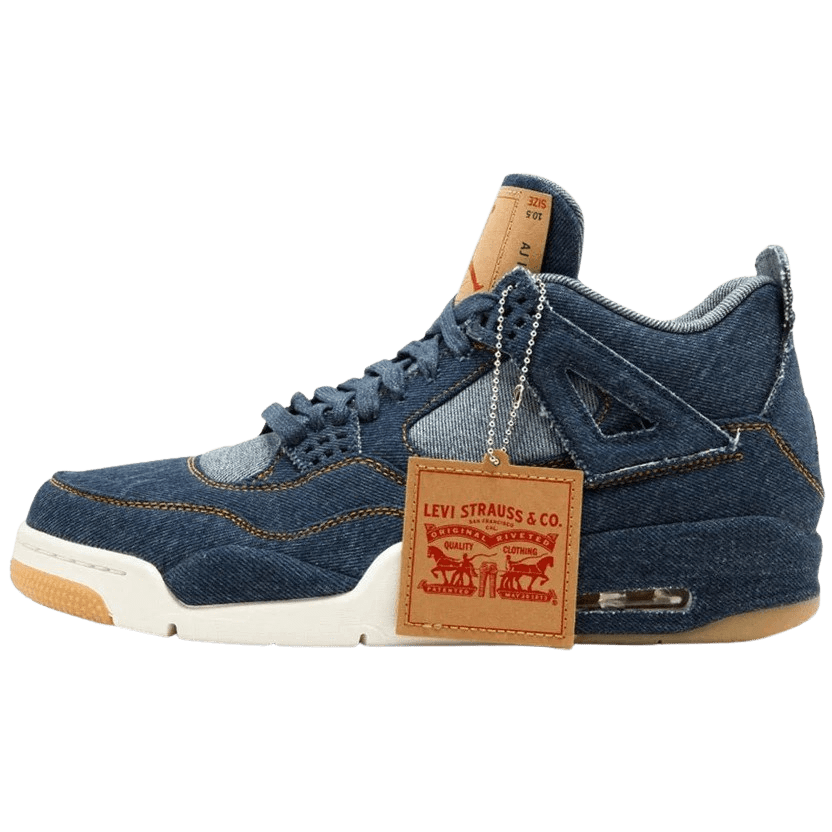 Levis x Air Jordan 4 Retro "Navy" - Kick Game