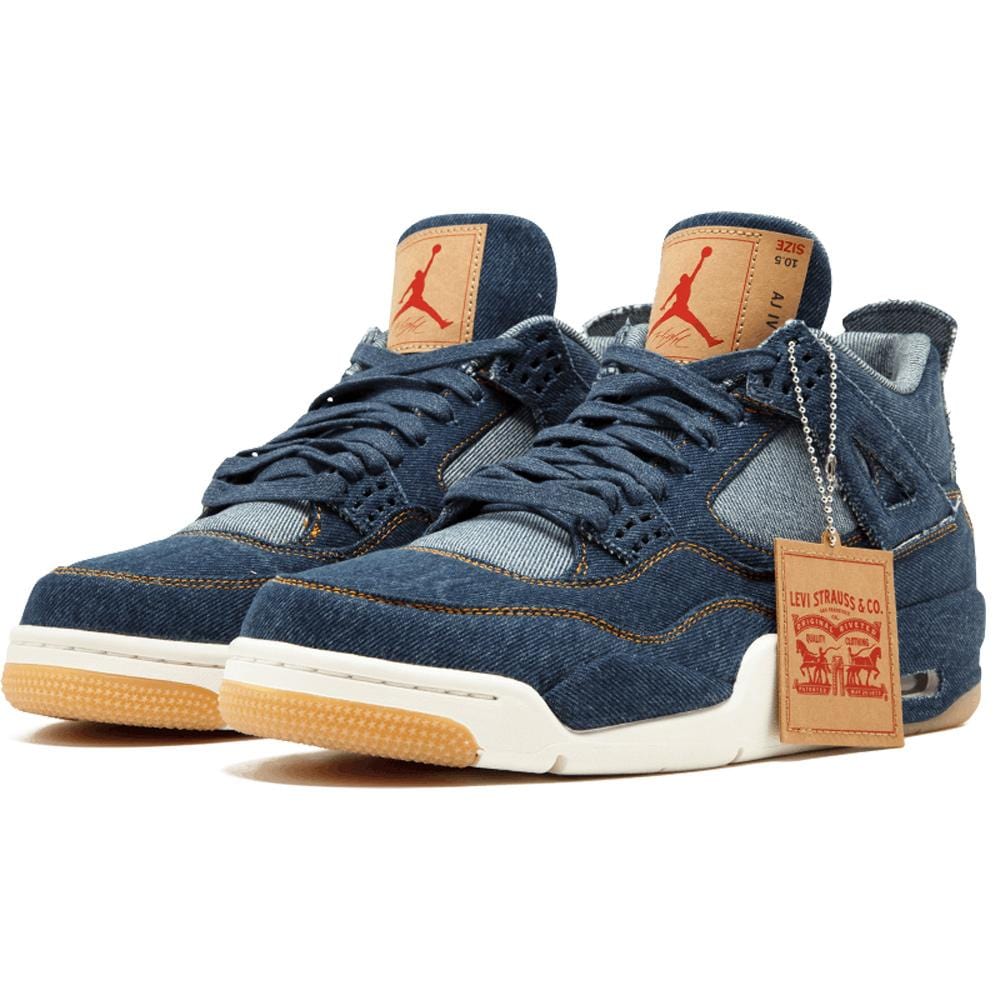 Levis x Air Jordan 4 Retro "Navy" - Kick Game