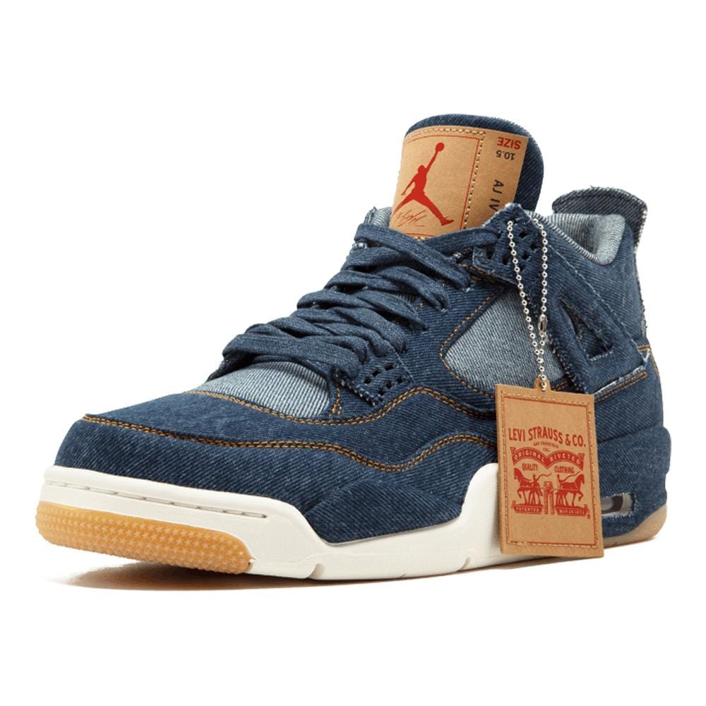 Levis x Air Jordan 4 Retro "Navy" - Kick Game