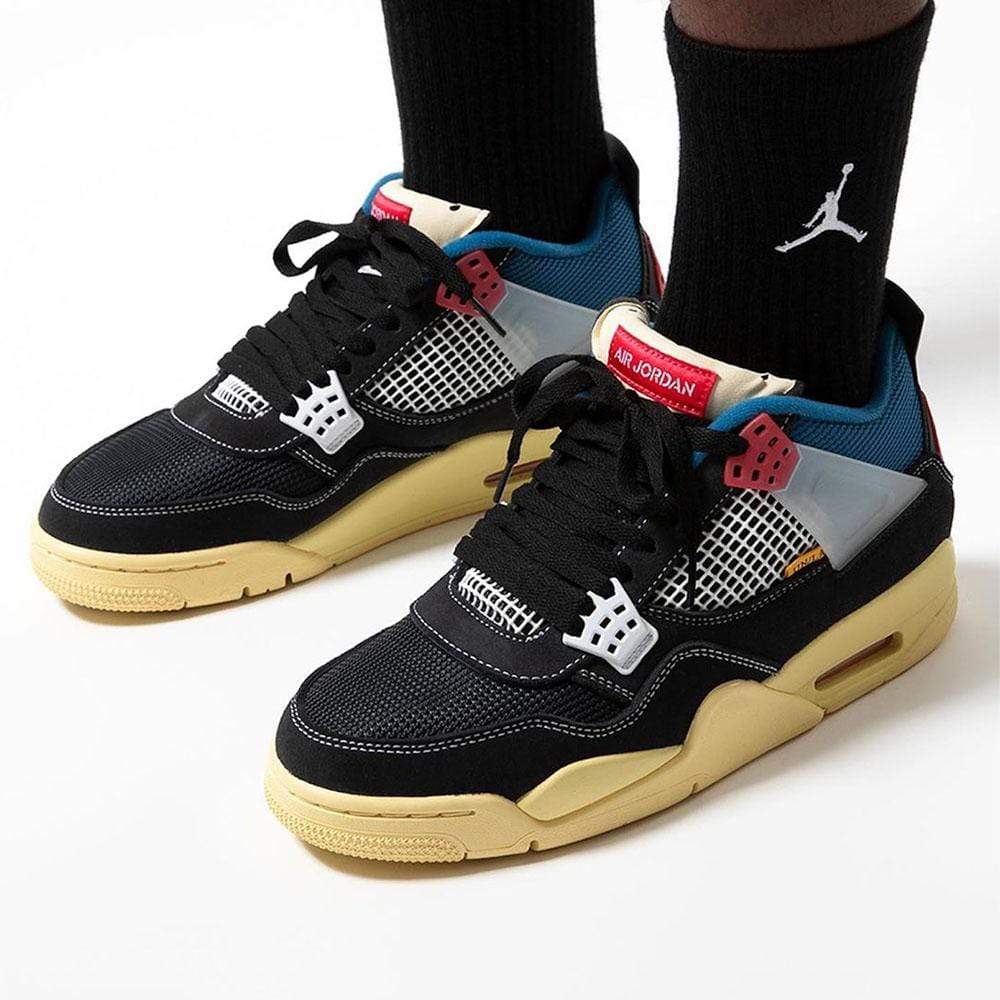 Union LA x Air Jordan 4 Retro 'Off Noir' — Kick Game