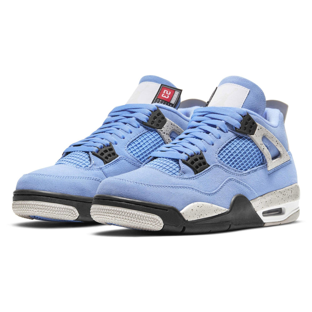 Jordan retro 4 men's white and blue Clearance