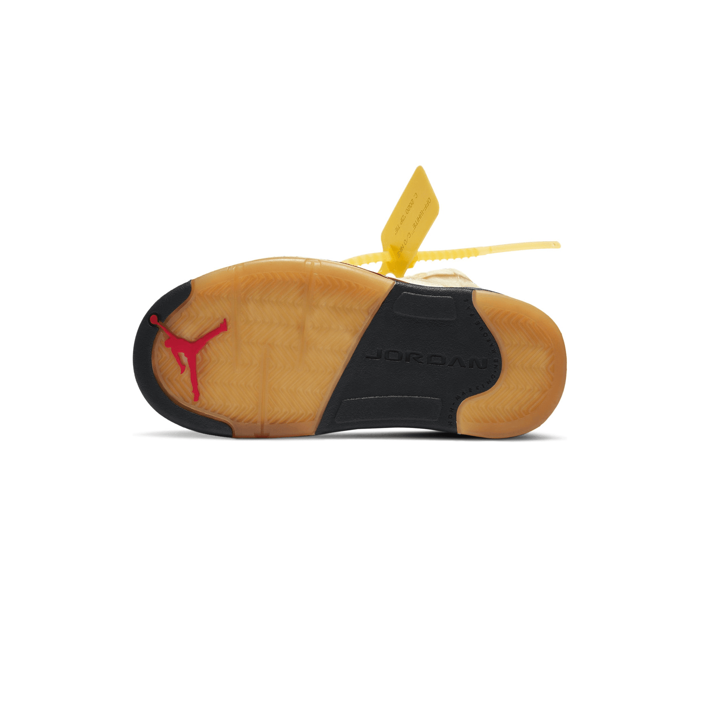 Off-White x Air Jordan 5 Retro SP PS 'Sail' - Kick Game