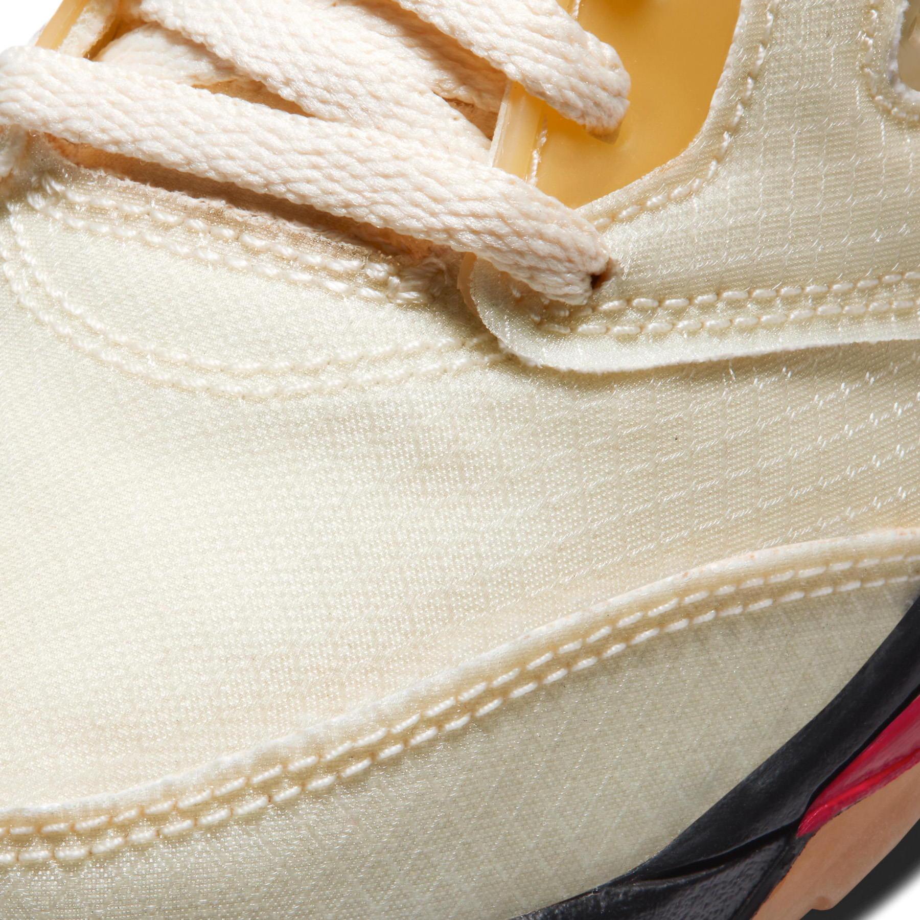 Off-White x Air Jordan 5 Retro SP PS 'Sail' - Kick Game