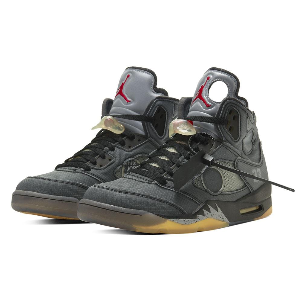 OFF-WHITE x Air Jordan 5 Retro SP 'Muslin' - Kick Game