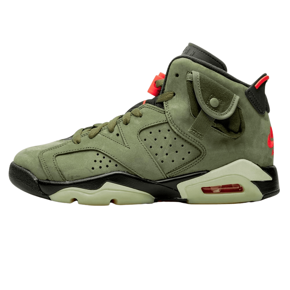 Travis Scott x Air Jordan 6 Retro GS 'Olive' - Kick Game