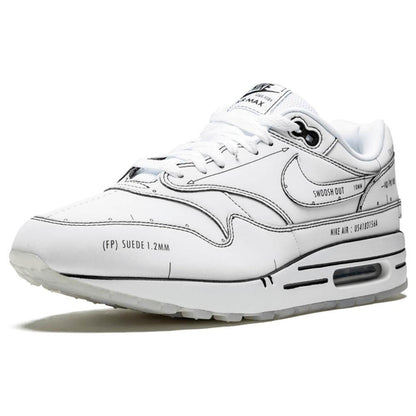 Nike Air Max 1 'Sketch Schematic - White' - Kick Game