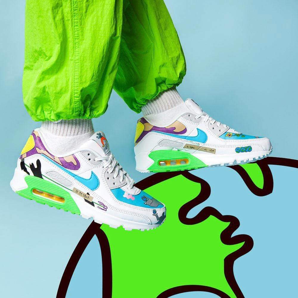 Ruohan Wang x Nike Air Max 90 Flyleather - Kick Game