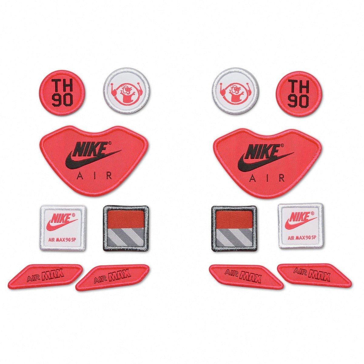 Nike Air Max 90 V SP "Patch" White - Cool Grey - Infrared Red - Kick Game