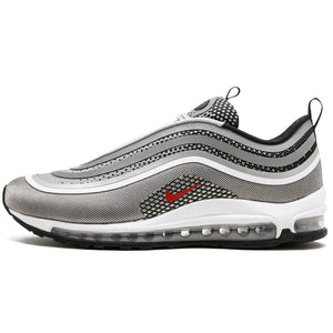 Nike Air Max 97 Ultra Metallic Silver-Varsity Red