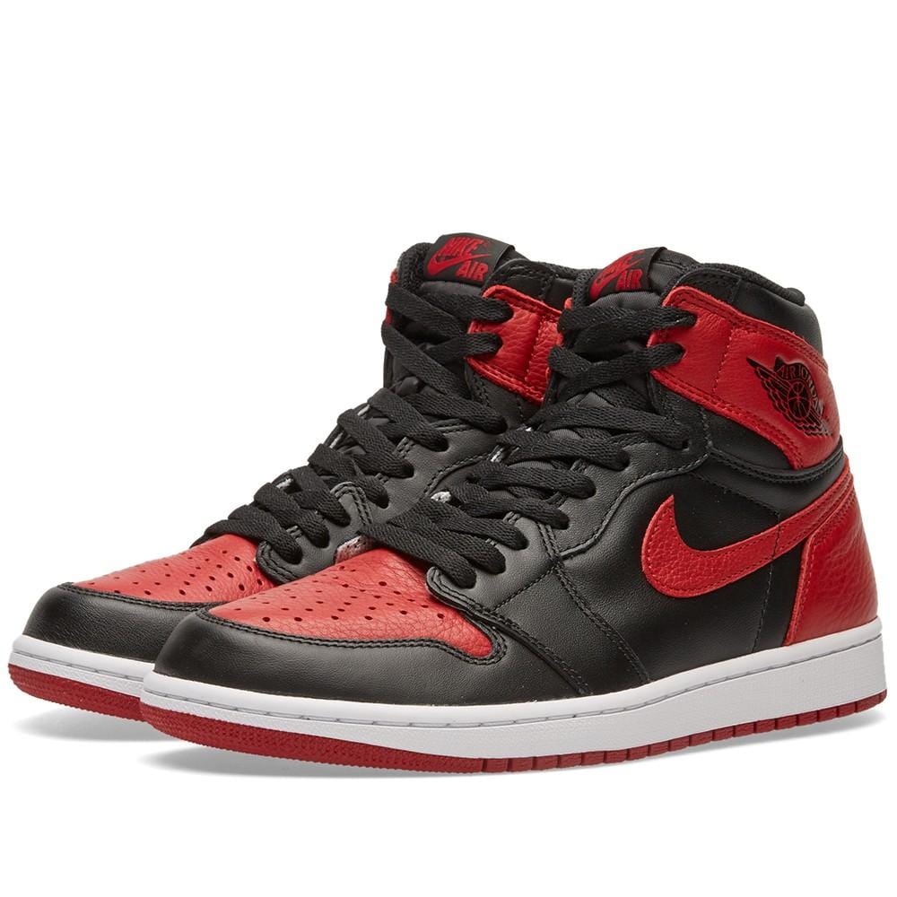 Air Jordan 1 Retro High OG Bred 2016  Banned - Kick Game
