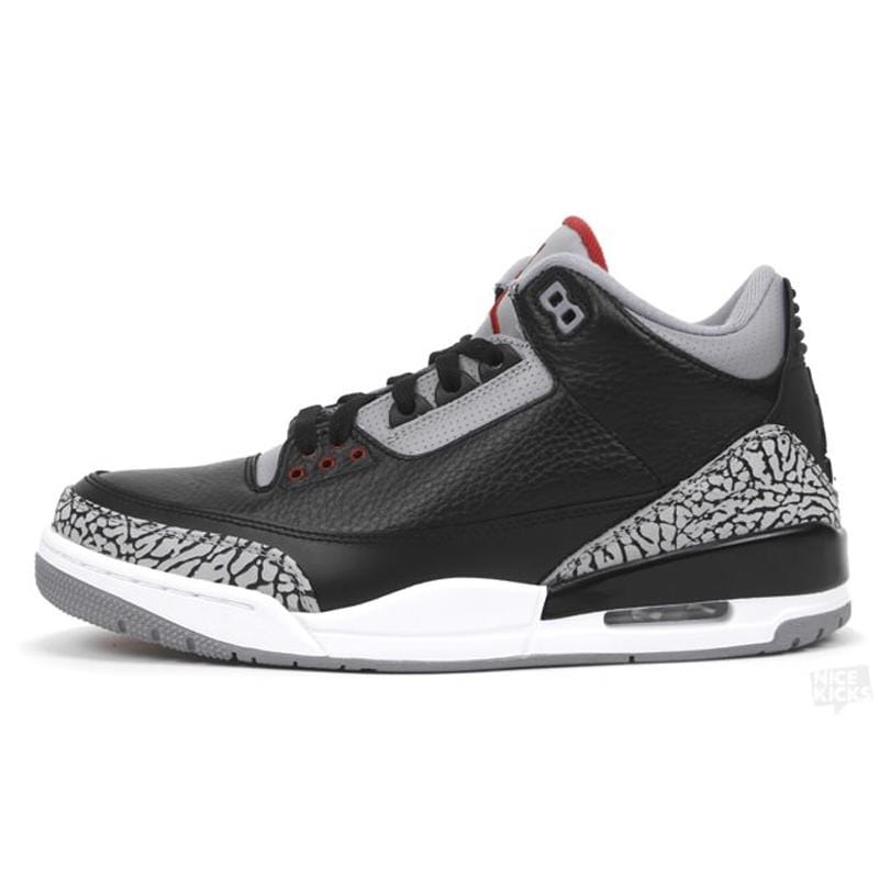 Air Jordan III Black Cement - Kick Game