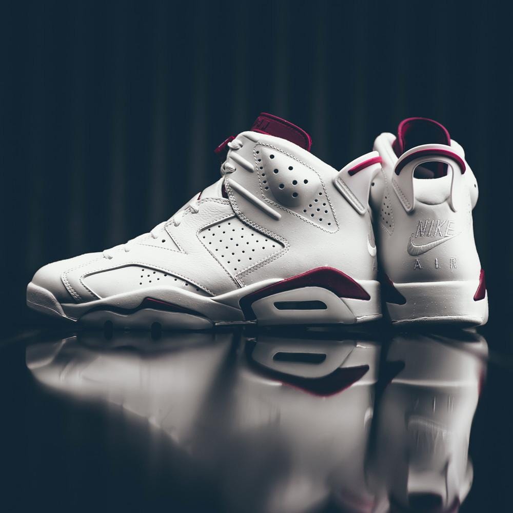 Air Jordan 6 Retro Maroon Kick Game
