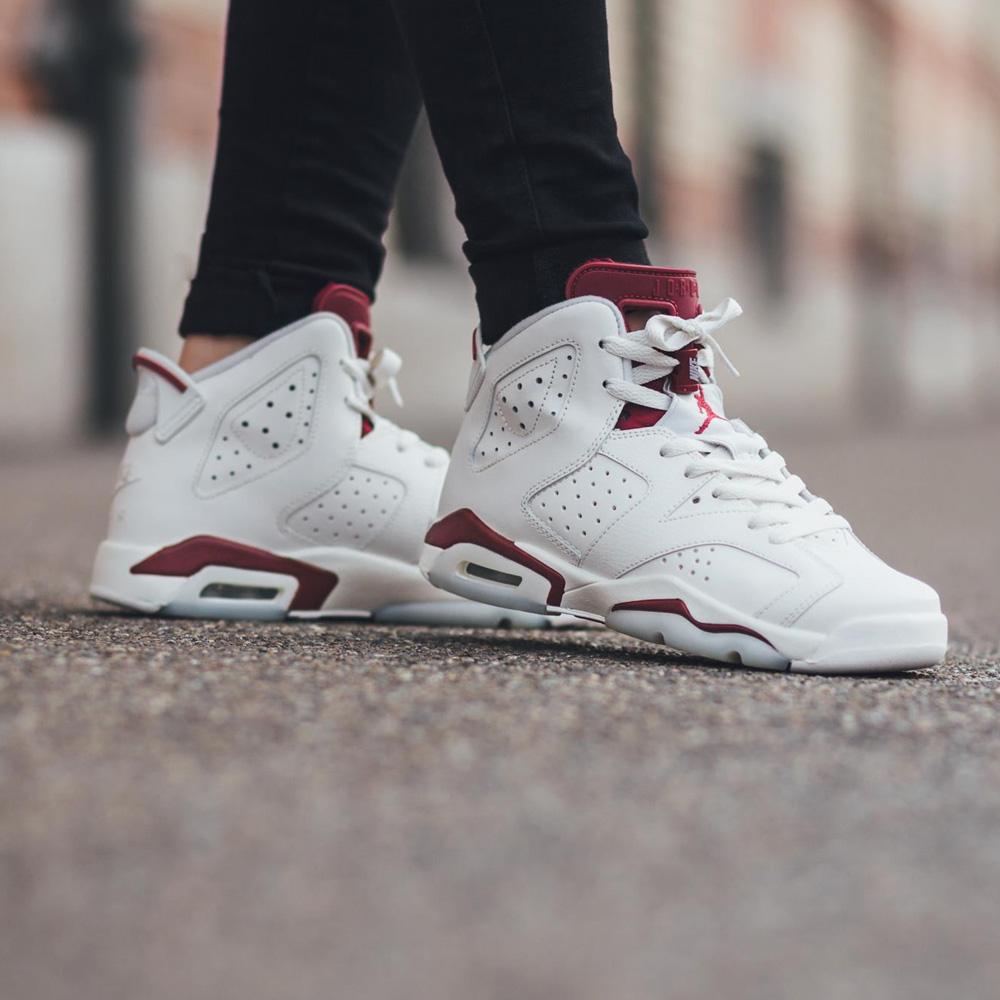 Air Jordan 6 Retro Maroon - Kick Game