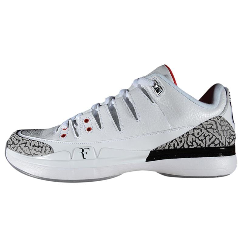 Air Jordan 3 x Nike Zoom Vapor Tour 9 White - Kick Game
