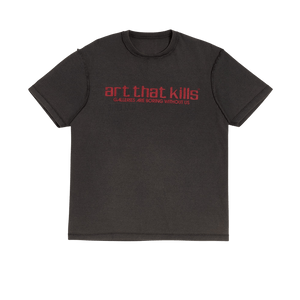 Gallery Dept. Art That Kills Logo Reversible T-Shirt 'Vintage Black'
