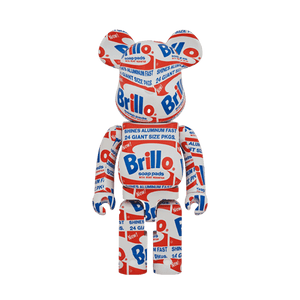 Bearbrick ANDY WARHOL "Brillo" 1000%