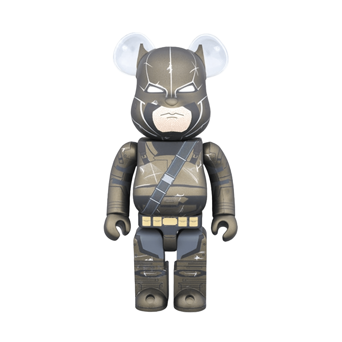 Bearbrick Armored Batman 400% 'Black' - Kick Game
