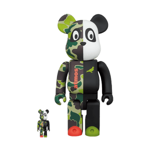 Bearbrick atmos x STAPLE #3 100% & 400% Set