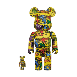 Bearbrick Keith Haring #5 100% & 400% Set