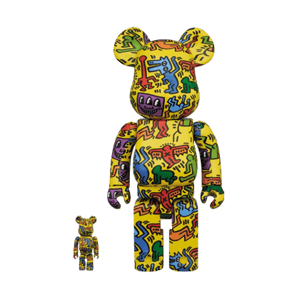 Bearbrick Keith Haring #5 100% & 400% Set - Kick Game