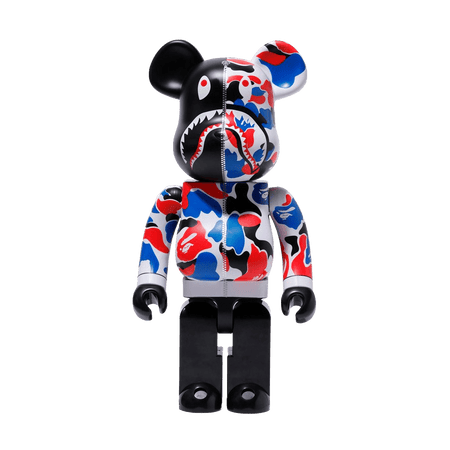 Bearbrick x Bape Shark London Store 1000% – Kick Game
