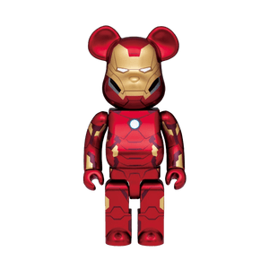 Bearbrick x Ironman Happy Lottery (2021 Version) 400% 'Red'