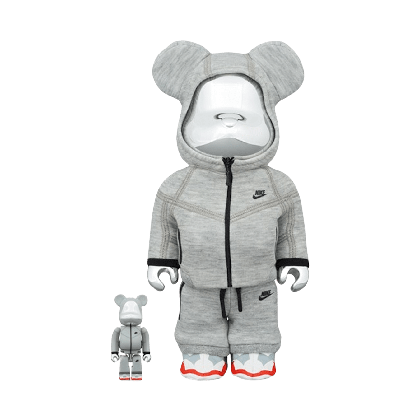 Bearbrick x Nike Tech Fleece N98 100% & 400% Set - Kick Game