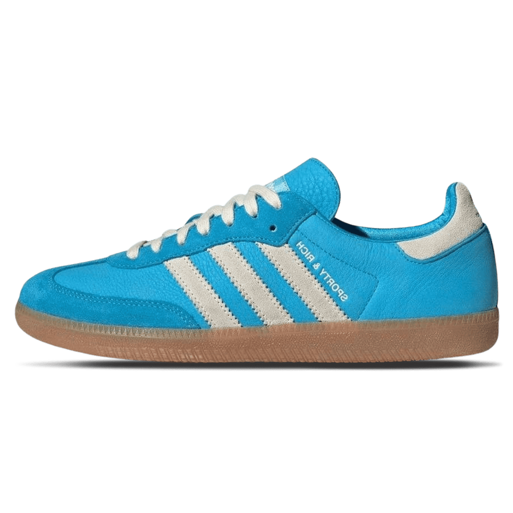 Sporty Rich x Adidas Samba OG Blue Rush Kick Game