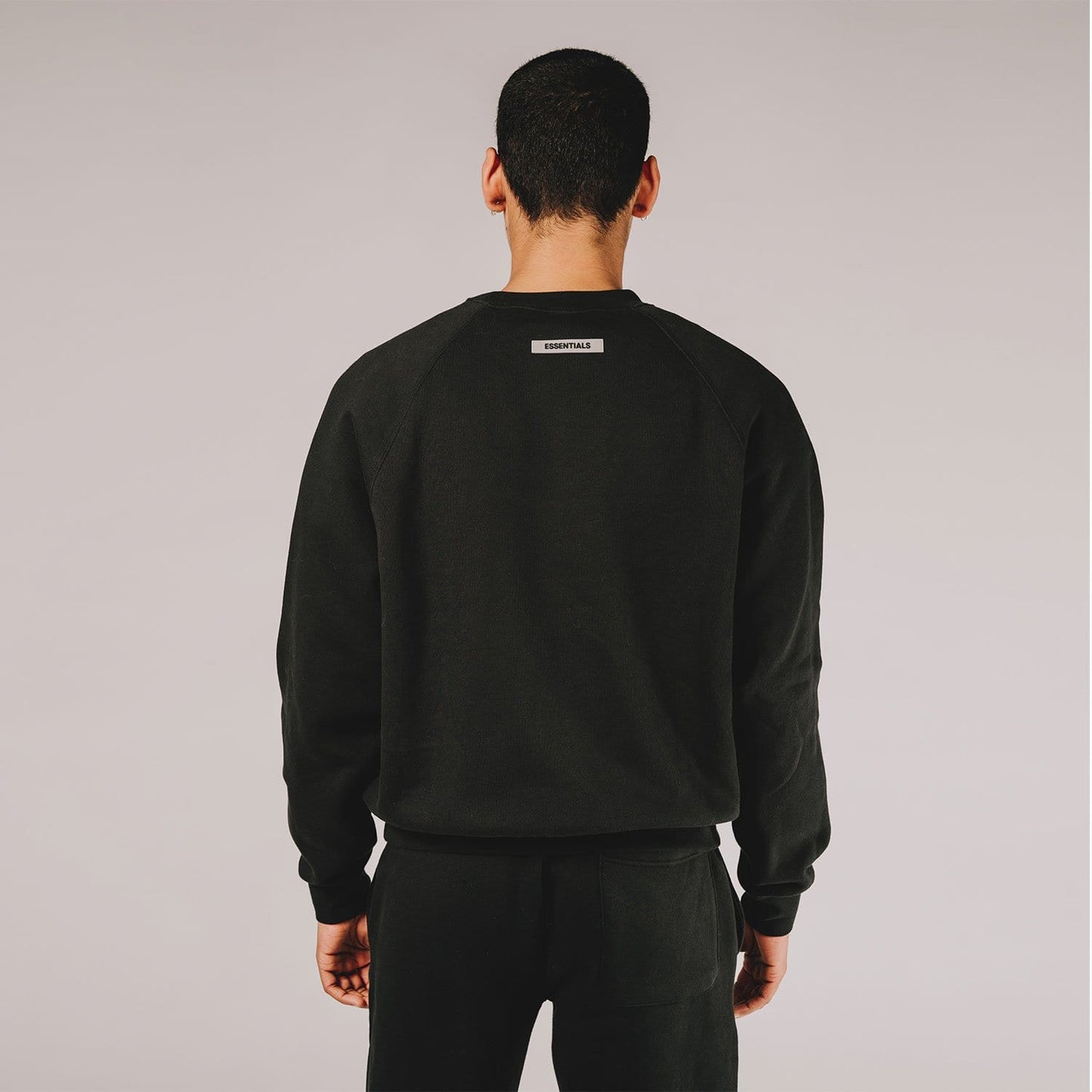 FEAR OF GOD ESSENTIALS 3D Silicon Applique Crewneck Dark Slate/Stretch Limo/Black - Kick Game