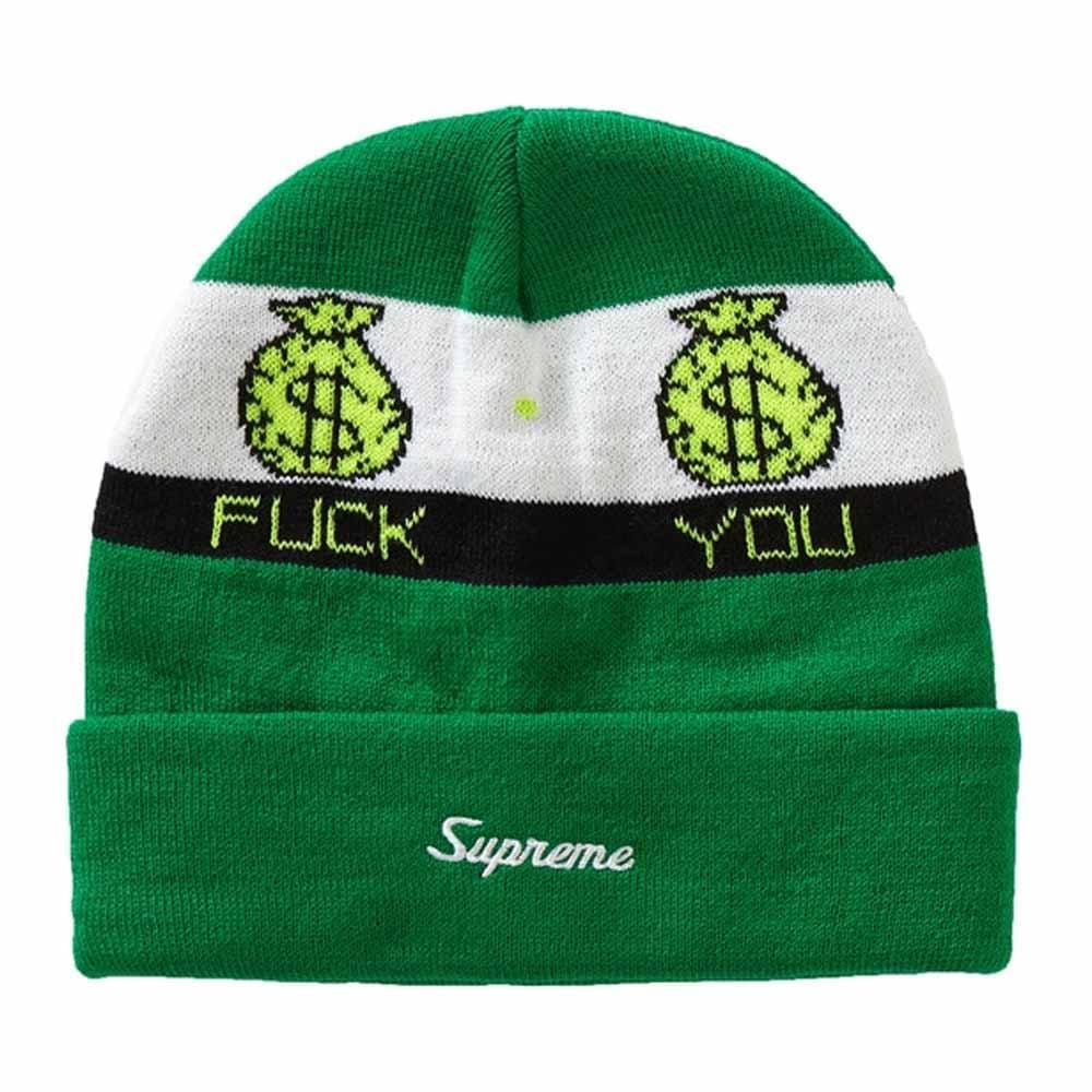 Supreme Pay Me Beanie Green - Kick Game
