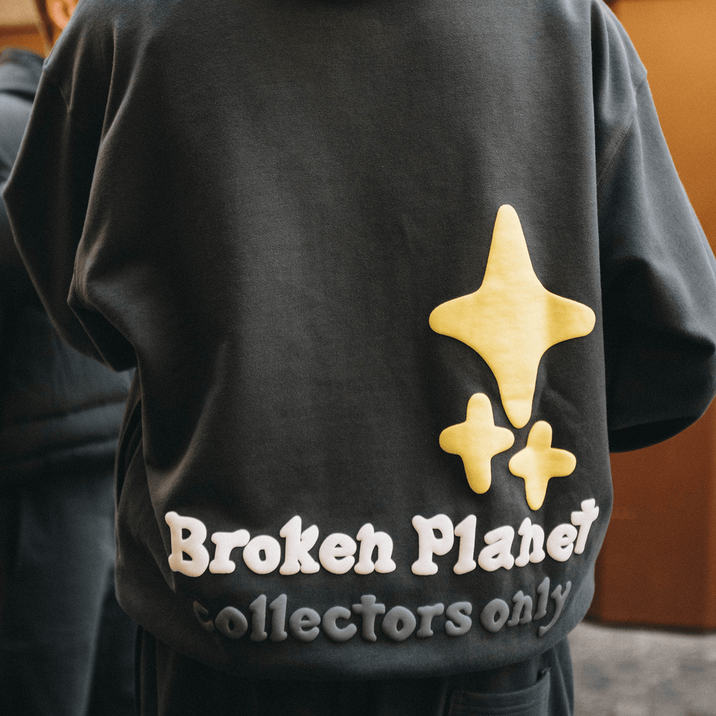 Broken Planet Hoodie x KG 'Onyx' - Kick Game