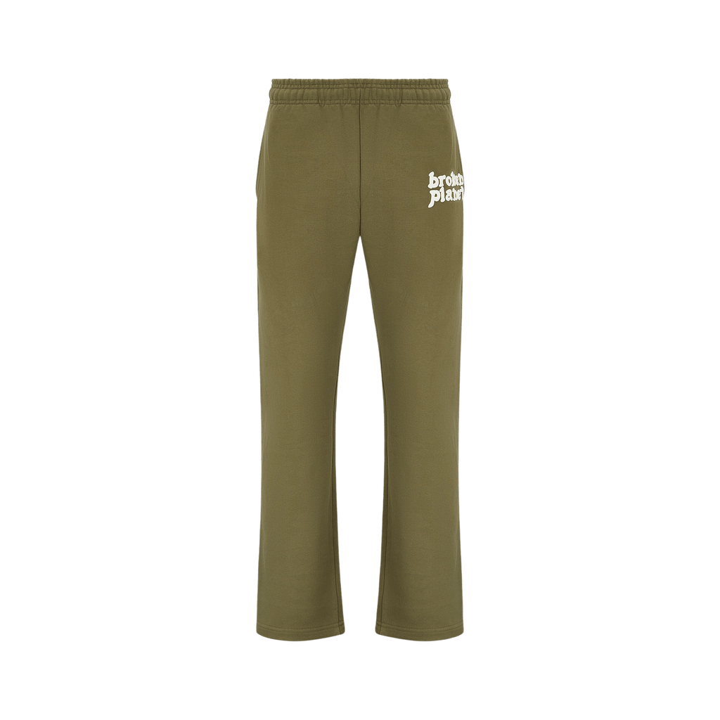Broken Planet x KG Sweat Pants Olive Green Kick Game